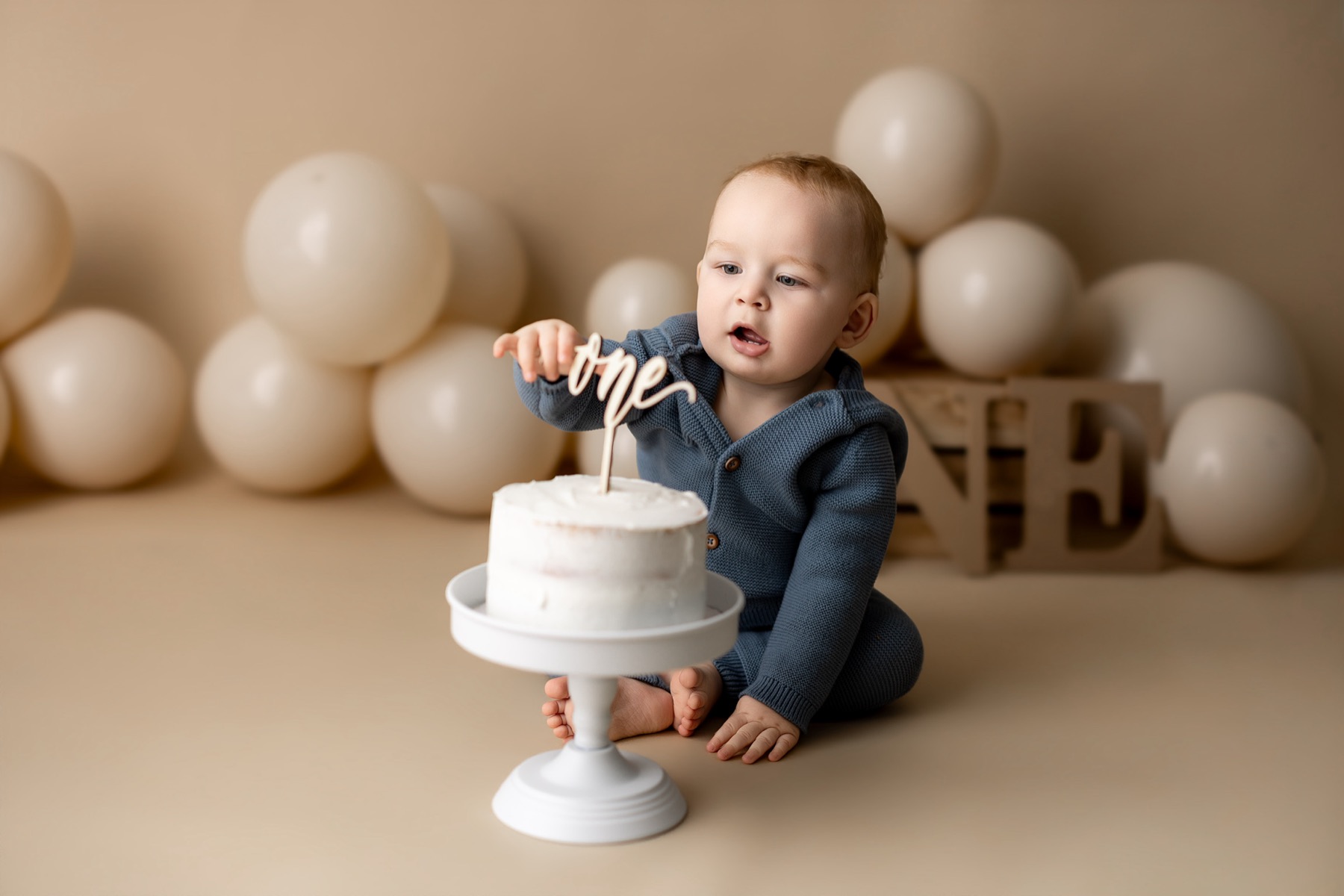 Cake smash photography Appleton WI