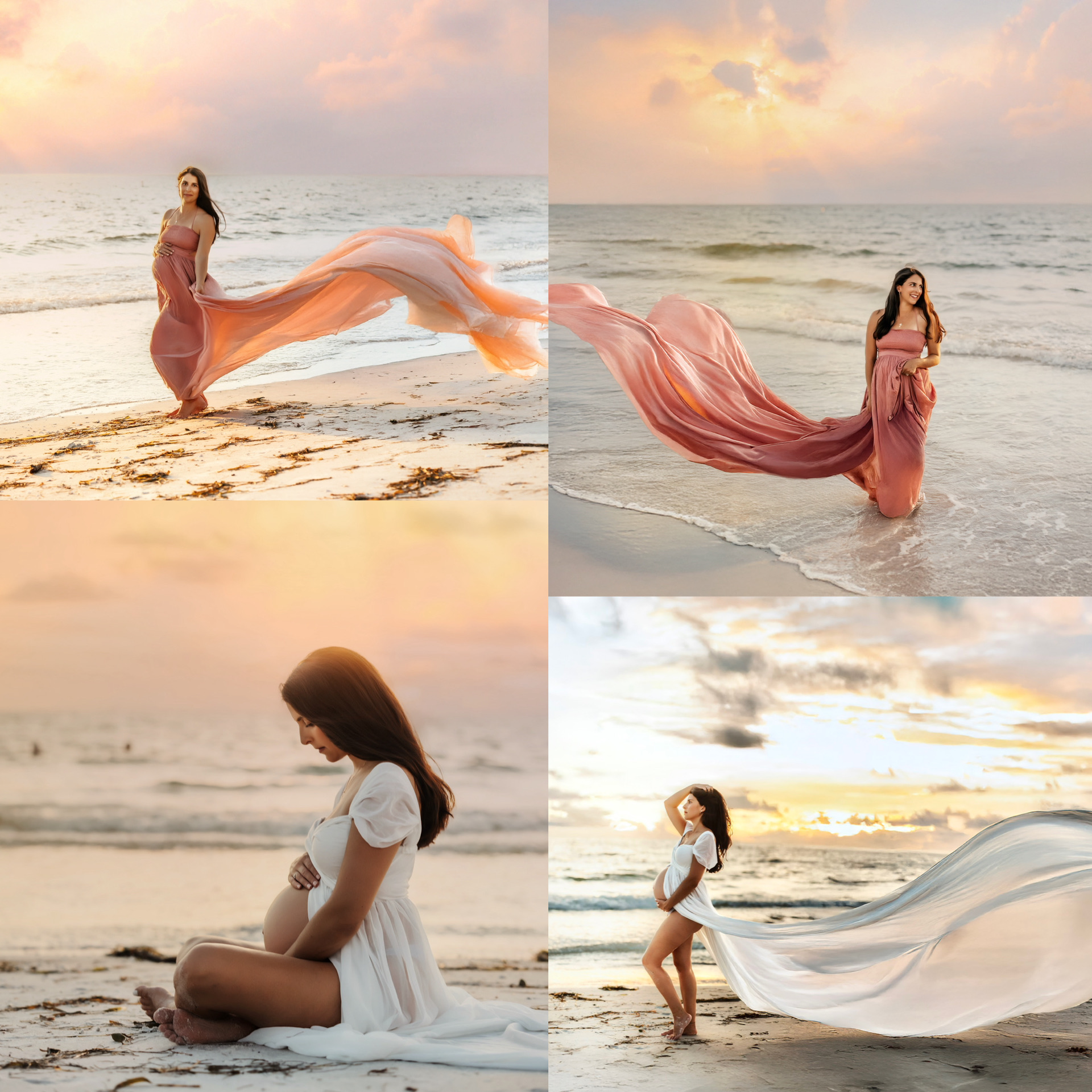 Wedding photography Tampa FL couple at golden hour