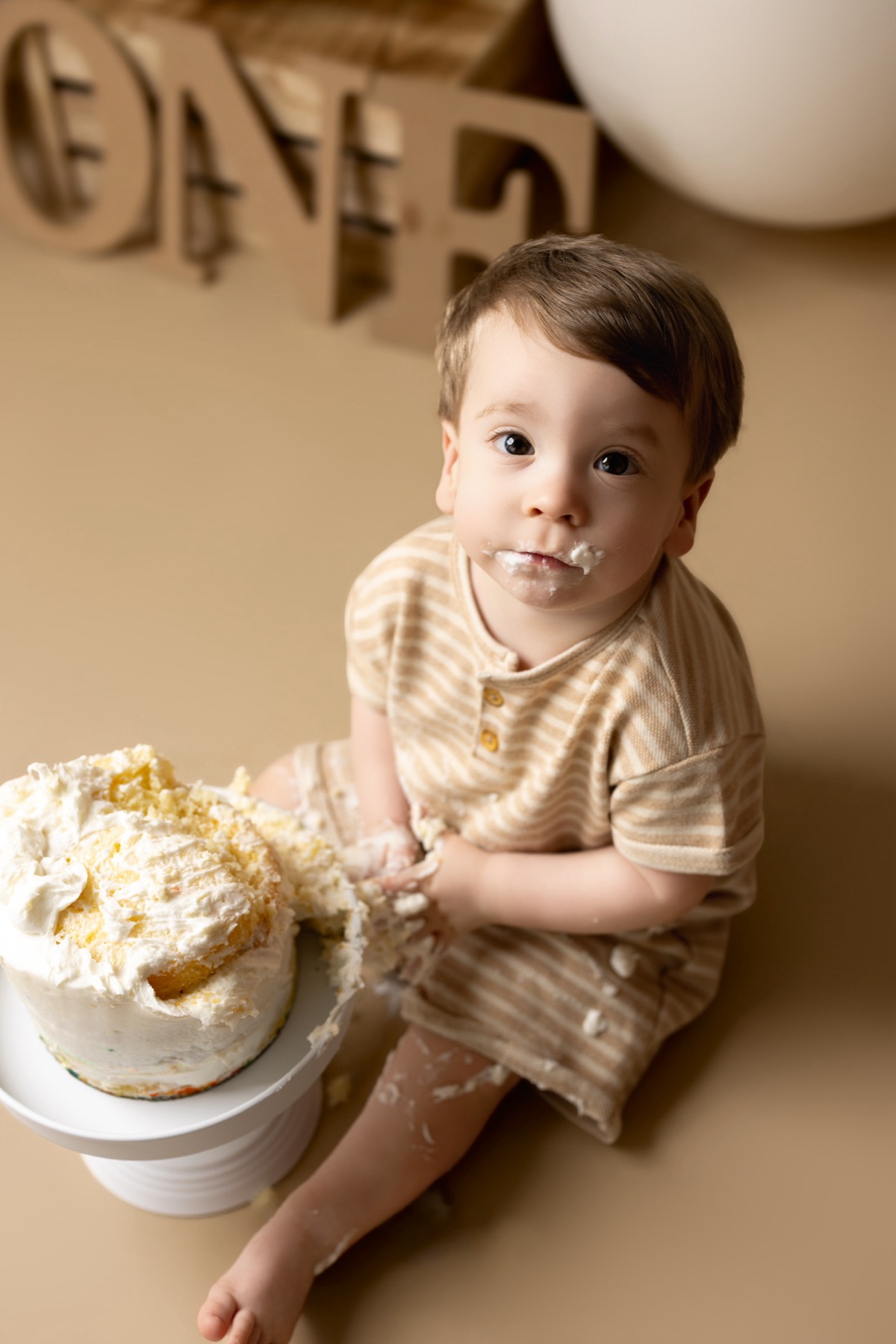 Cake smash photography Tampa FL